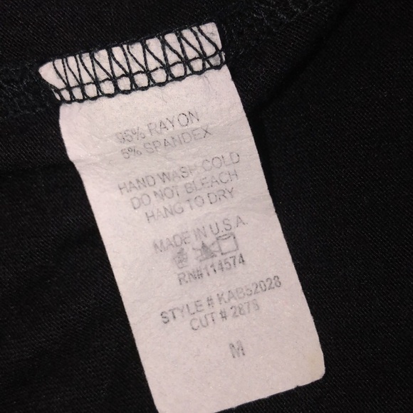 Pleione size medium black sleeveless top - Picture 4 of 5